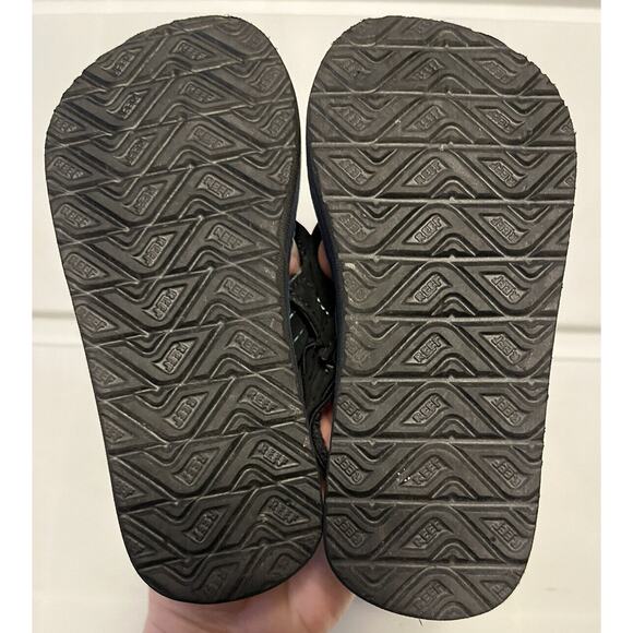 Reef Flip Flops Toddler Boys Size 5/6 slip on with ankle strap EUC - Picture 7 of 7